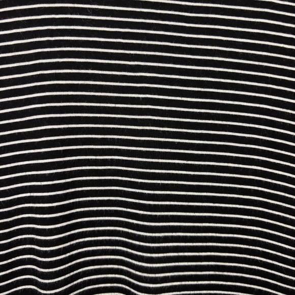 SO Womens Black & White Striped Long Sleeve Turtle Neck Size XXL - Picture 2 of 5